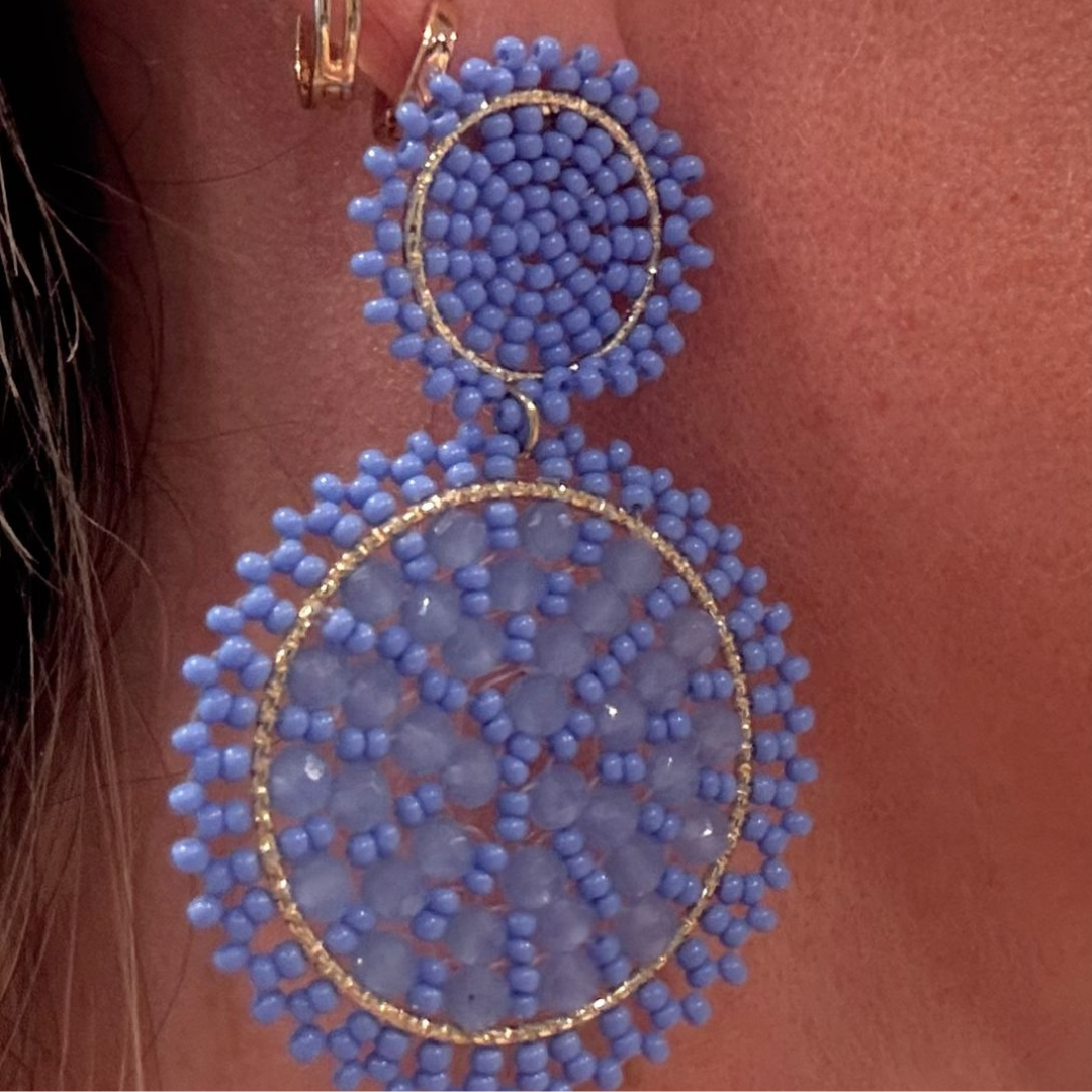 Hand made Beads Sunshine Earrings