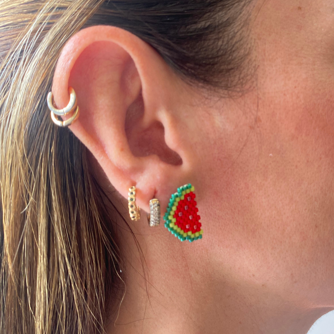 Fruity Miyuki Studs