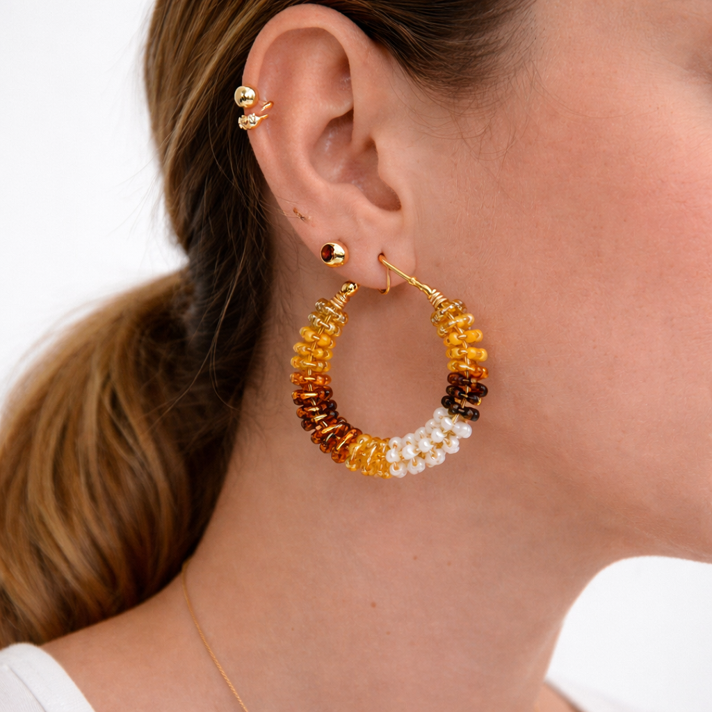 Medium Hoops Color Rhythm