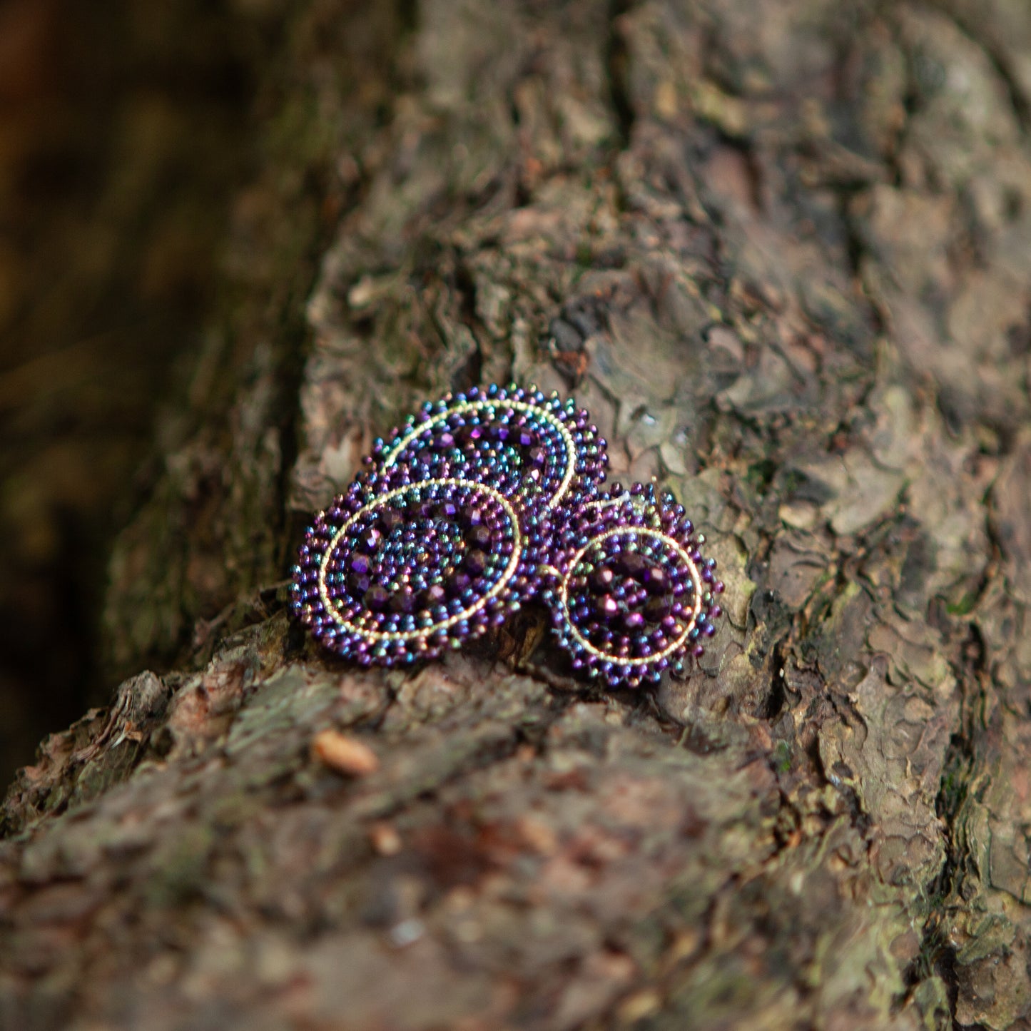 Hand made Beads Sunshine Earrings