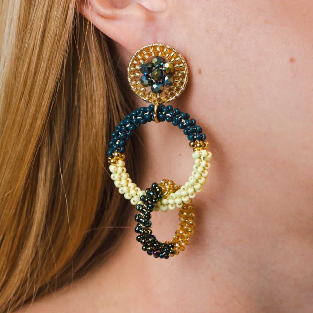 Unique Forever Earrings hand made in Canada Pink