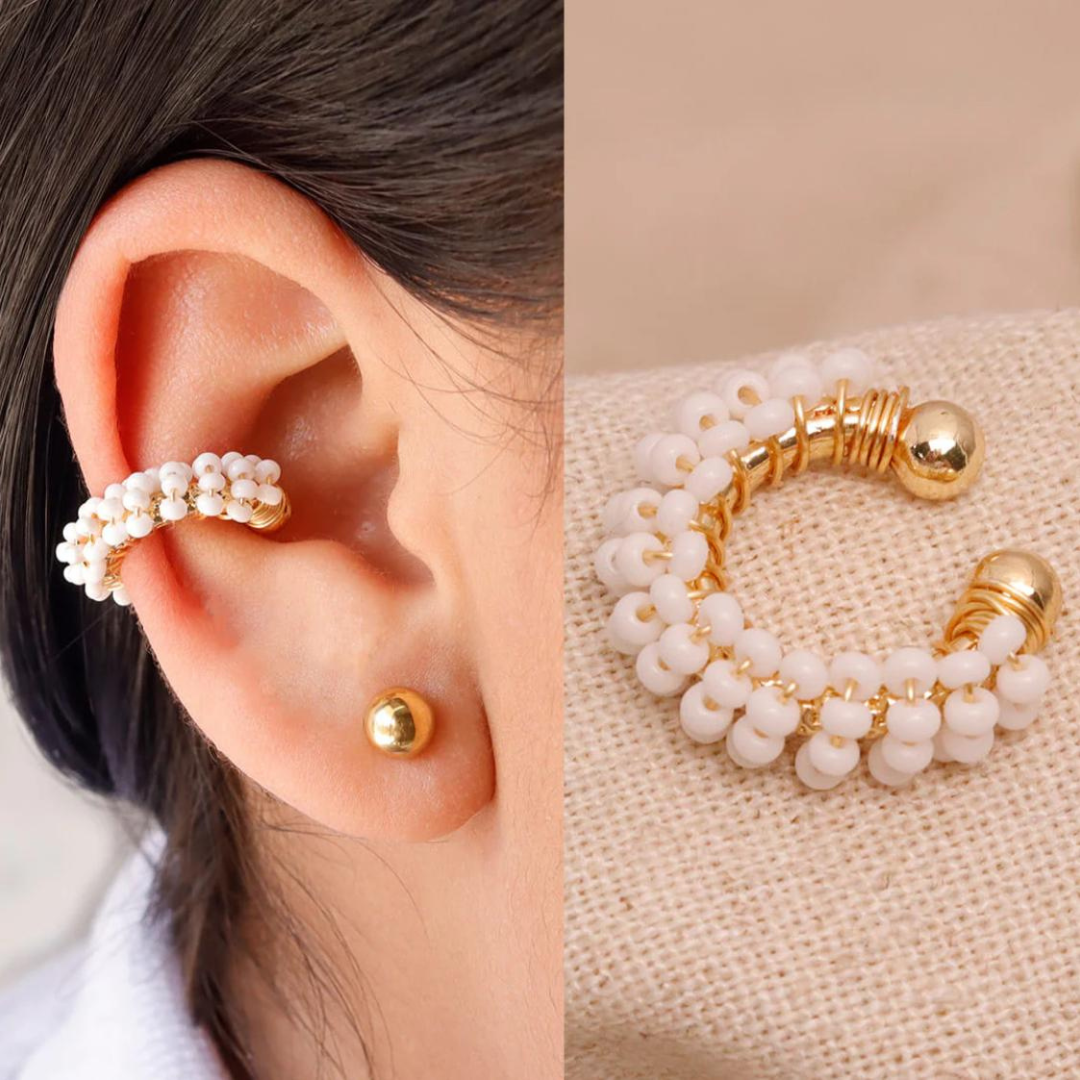 Earcuff beaded