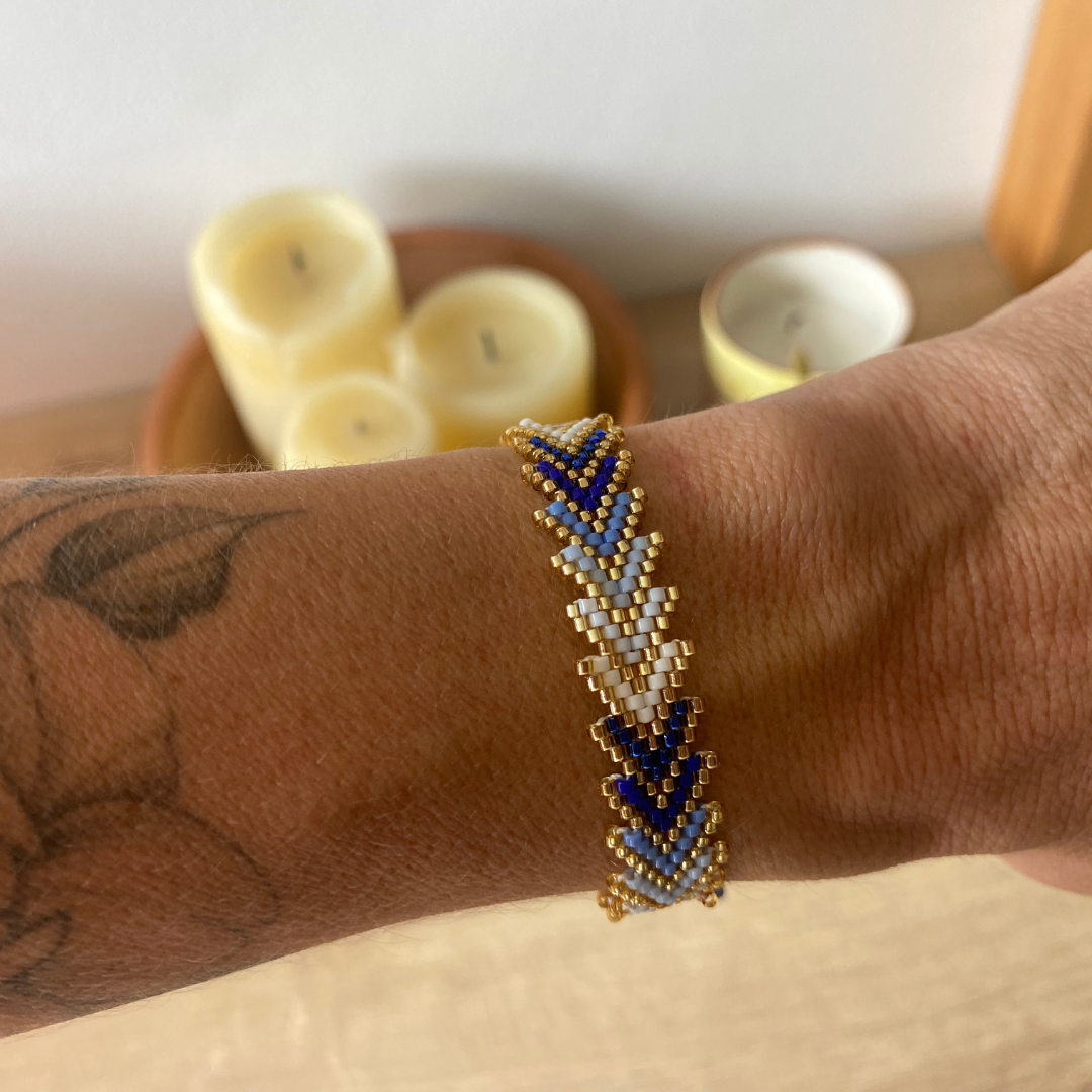 Miyuki Triangle Bracelet
