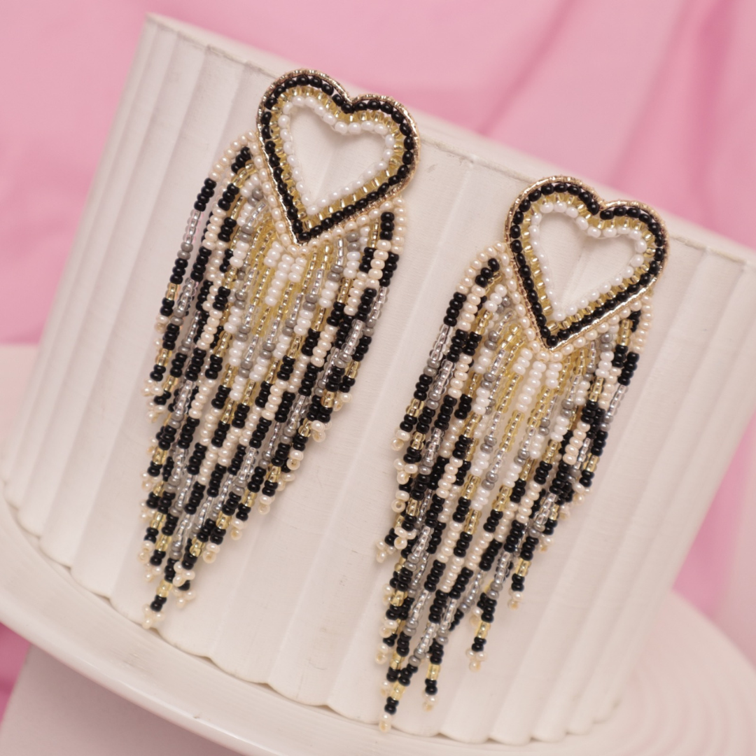 Heart Dangle Earrings