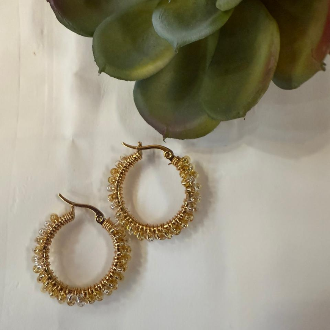 Medium Glow Hoops ✨