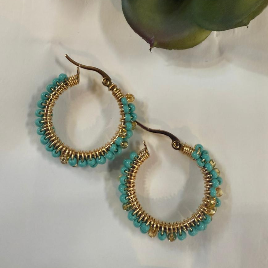 Medium Glow Hoops ✨