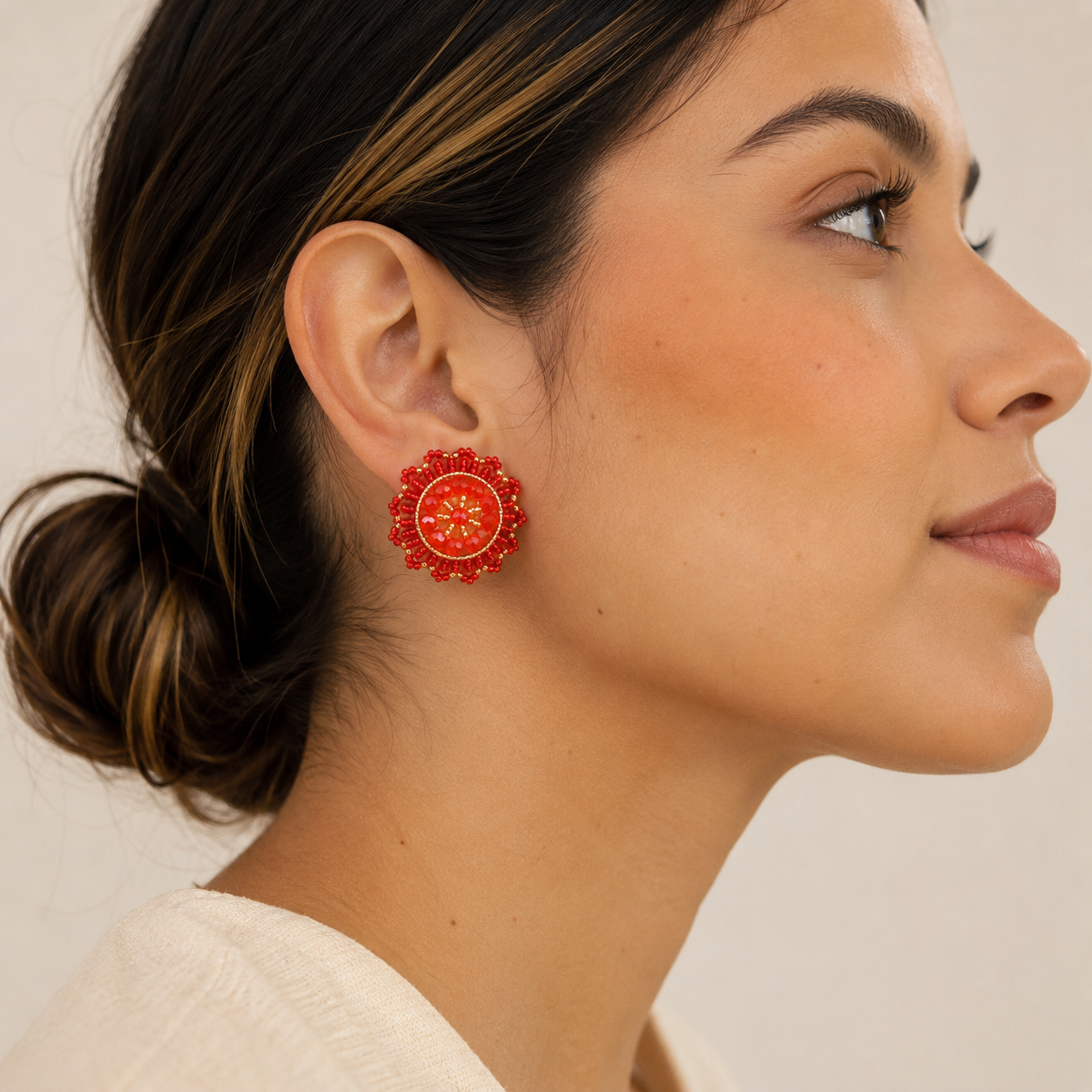 Medium Sunshine Studs