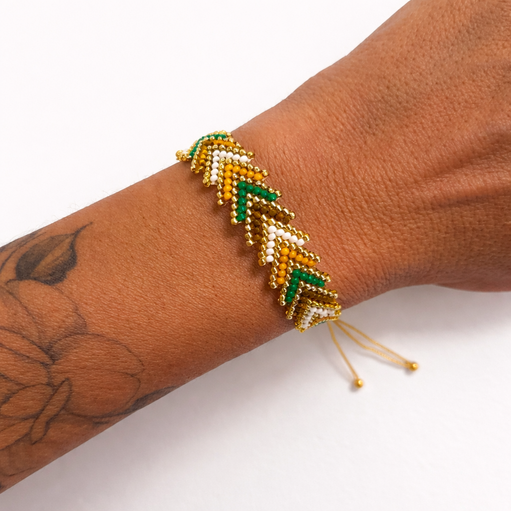 Miyuki Triangle Bracelet
