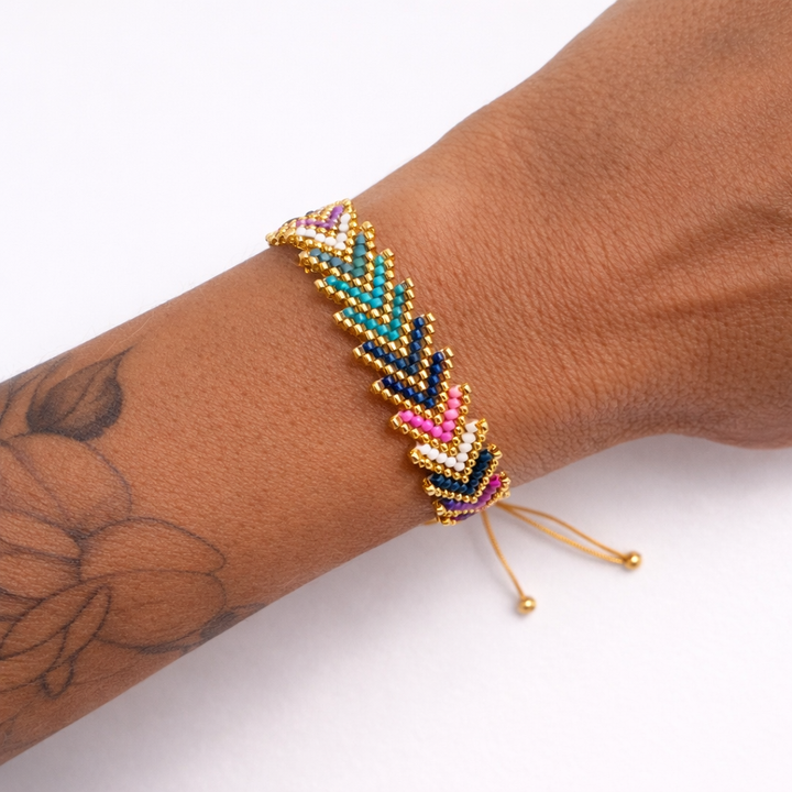 Miyuki Triangle Bracelet