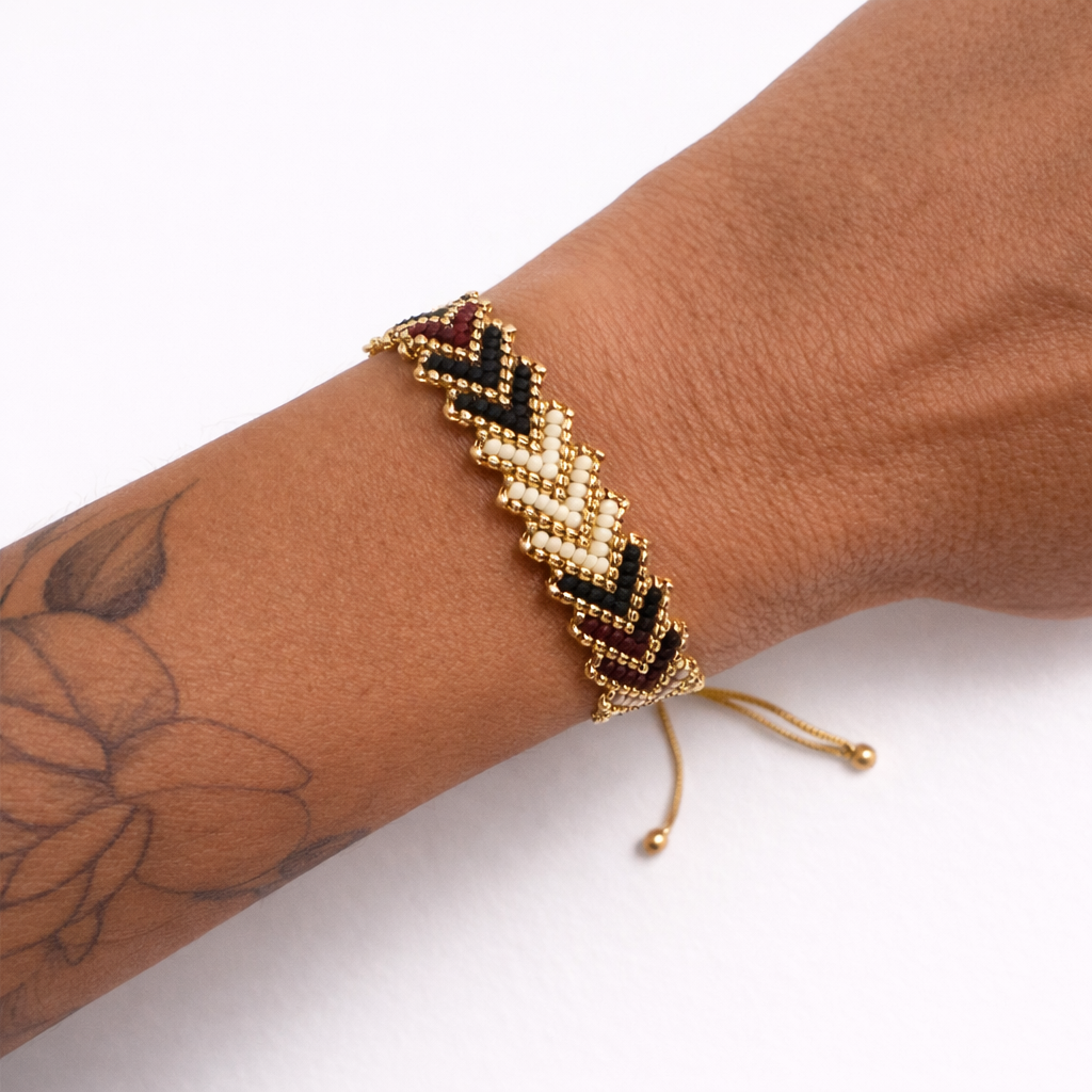 Miyuki Triangle Bracelet