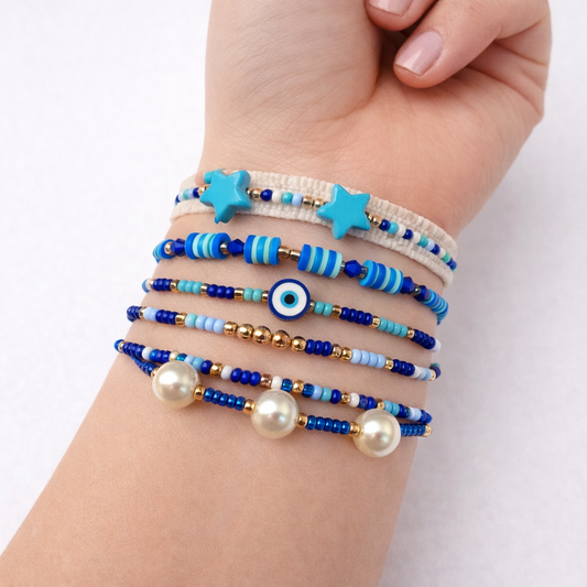 Hand made Bracelets beads set