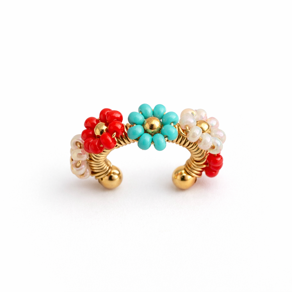 Earcuff beaded