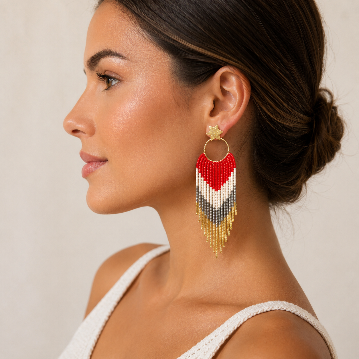 Dangling Star Earrings
