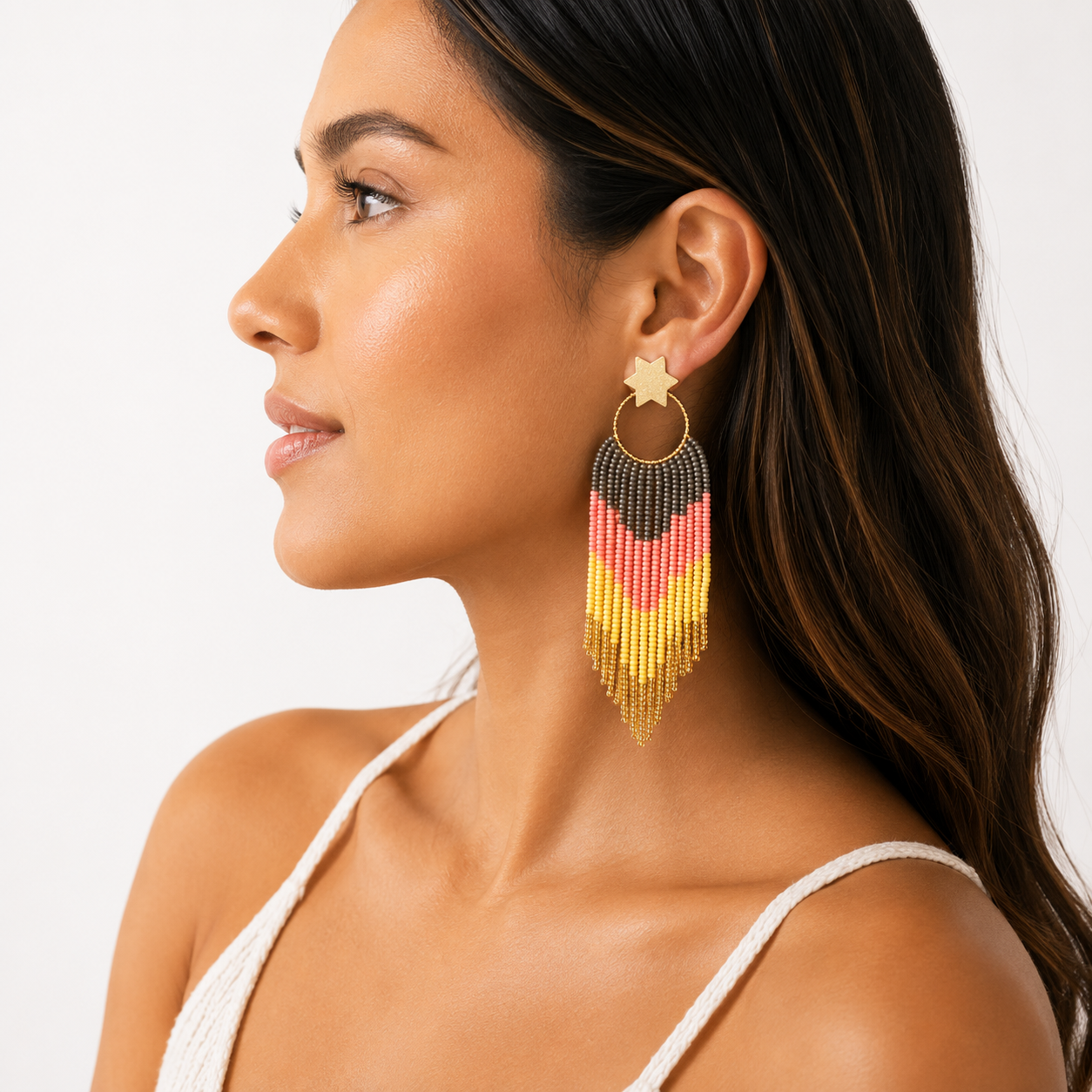 Dangling Star Earrings