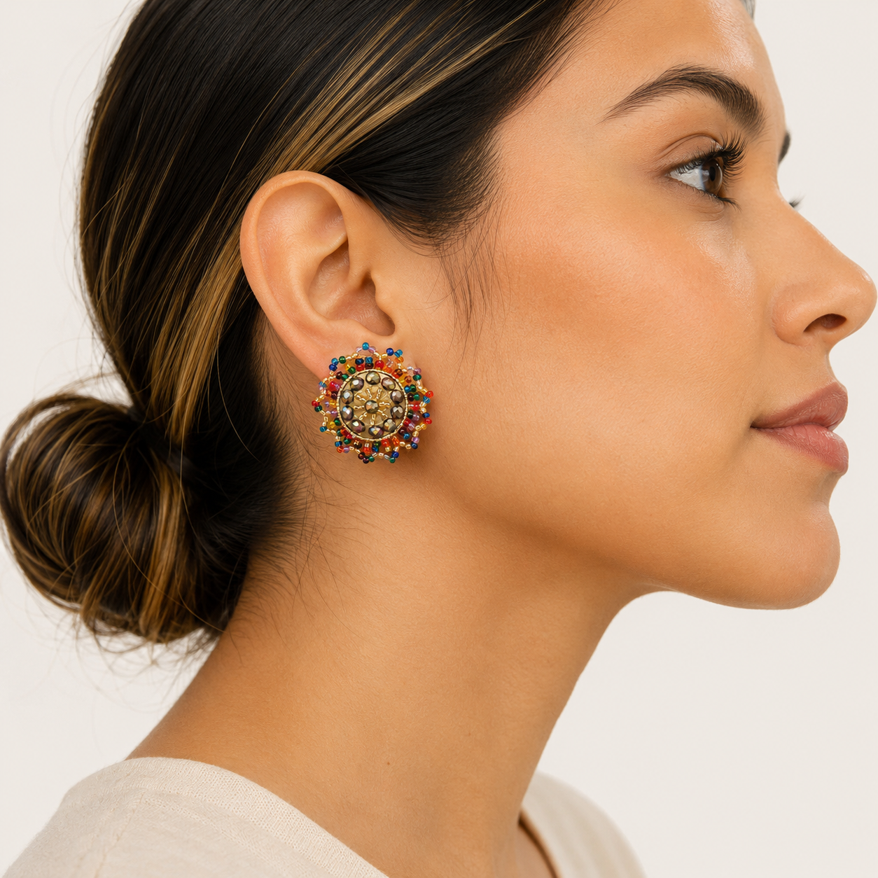 Medium Sunshine Studs