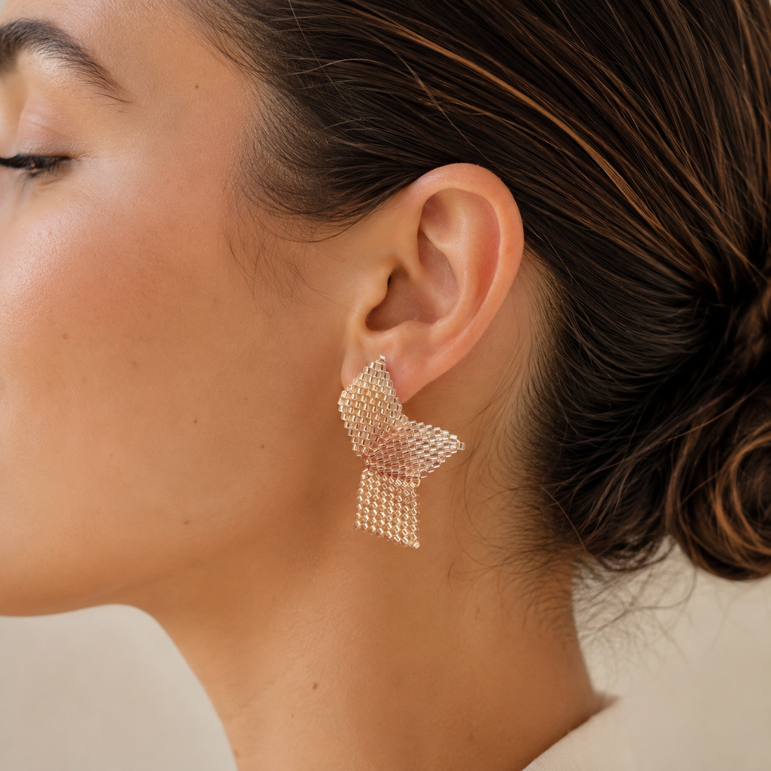 Handmade Miyuki Mini Stars Earrings