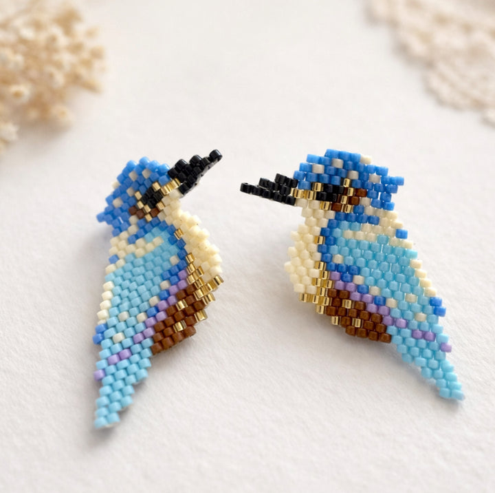 Martín Pescador Beaded Earrings