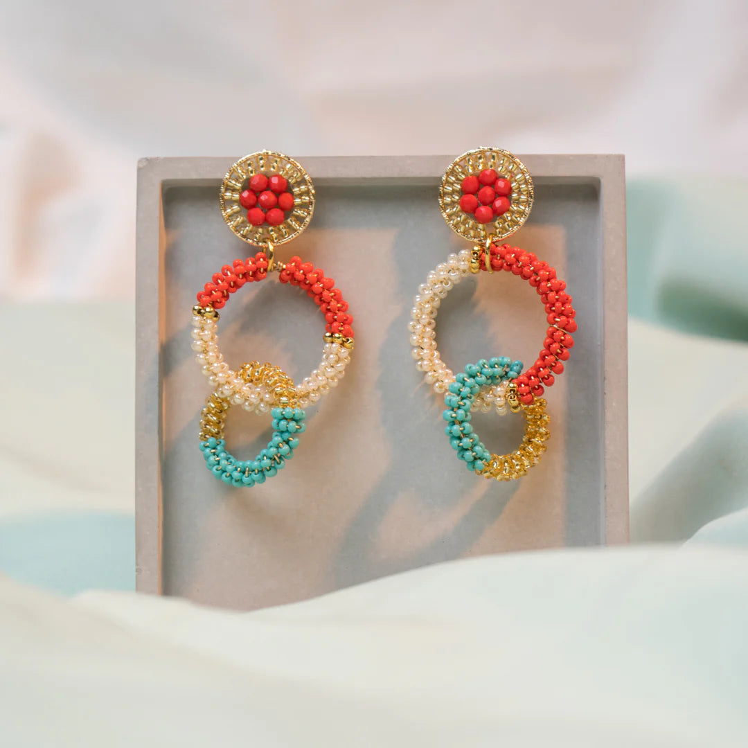 Handmade Beads Forever Earrings