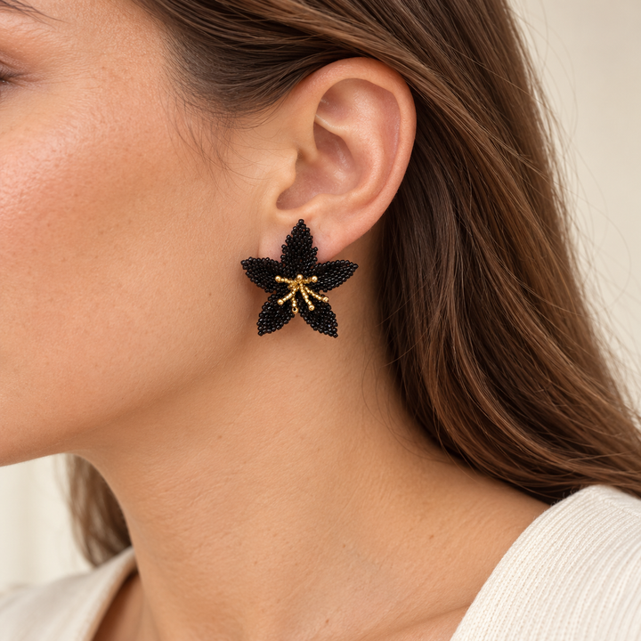 Orchid Bloom Earrings – Small