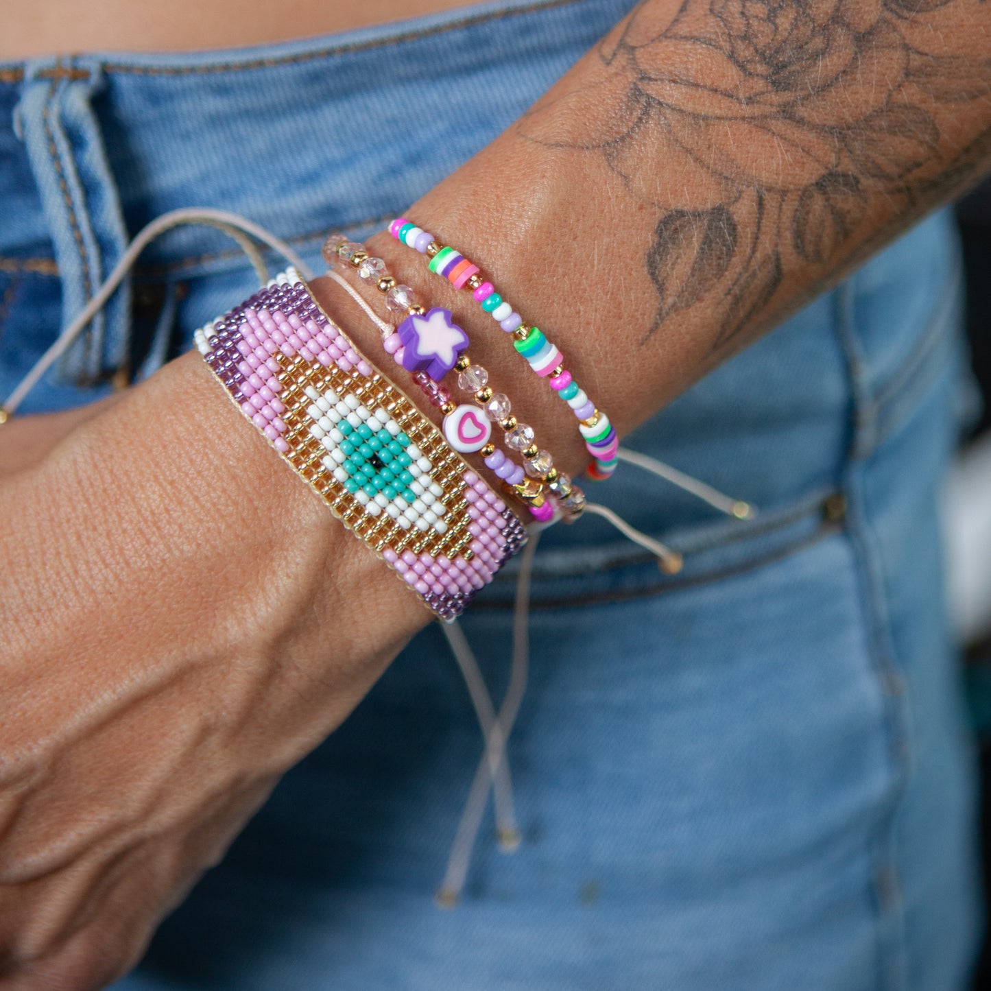 With a stunning array of colors and crafted with durable materials, these handmade bracelets are the perfect way to accessorize for any event. The adjustable design ensures a comfortable fit, and they are even waterproof for added convenience.